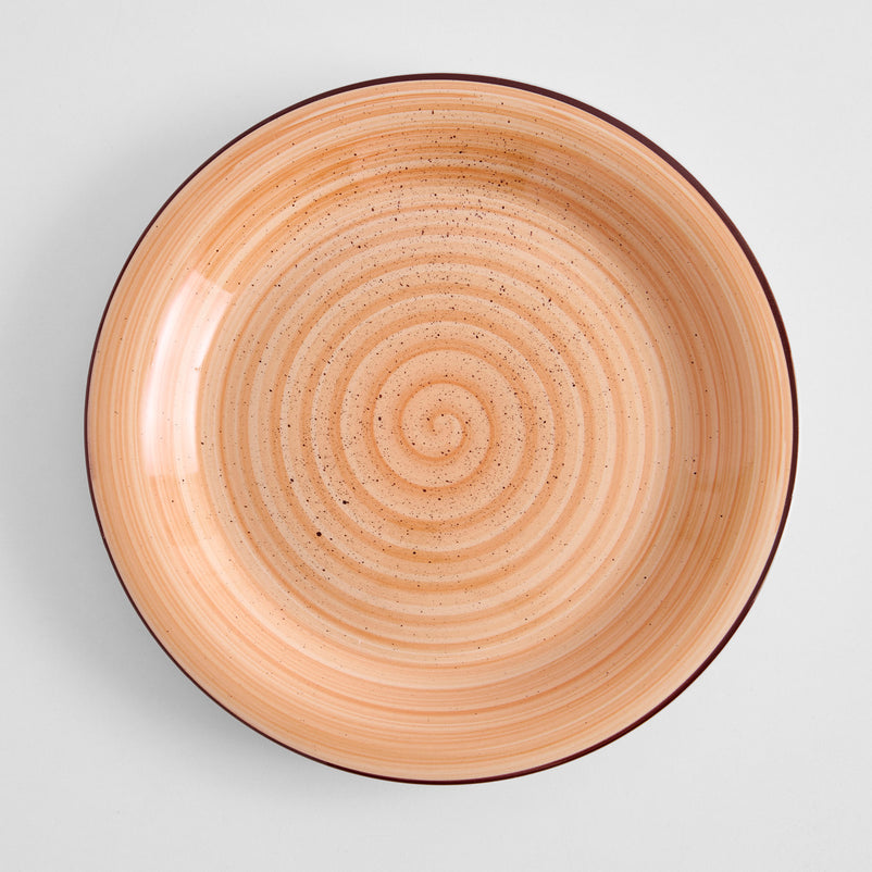 SPIRAL Set veselă, ceramică, 18 piese