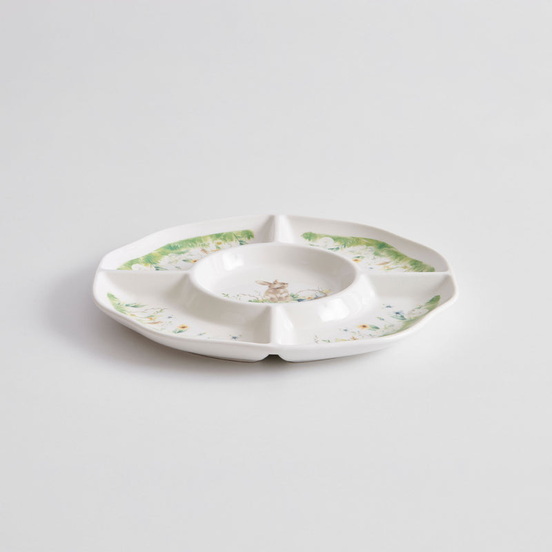 PRIMAVERA Platou servire, porțelan, D.25.5cm
