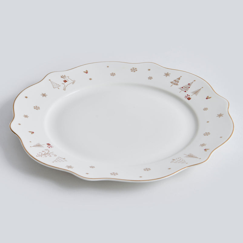 SAVOY Farfurie fel principal, porțelan, D.27cm