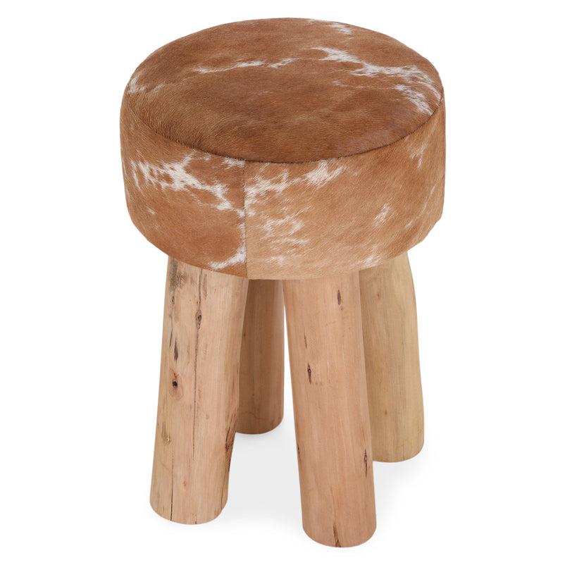 AZFAR Taburet, piele naturală