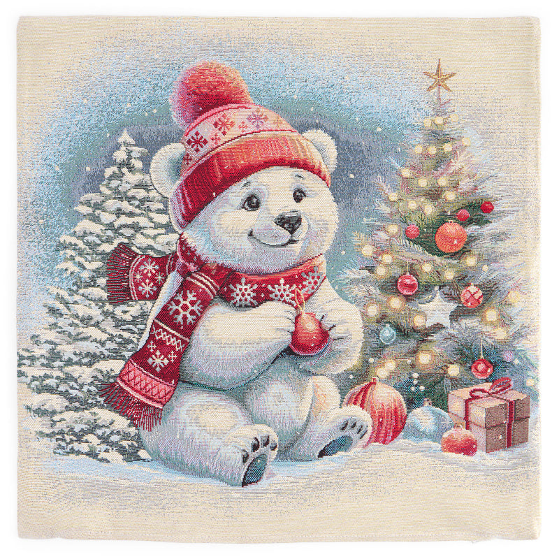 CHRISTMAS BEAR Pernă decorativă, 45x45cm