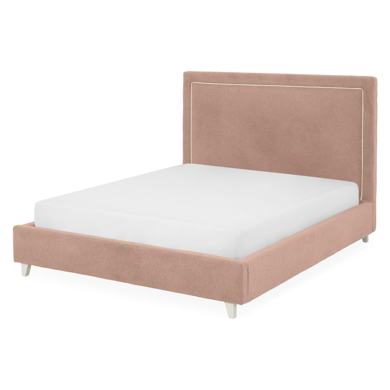 KOLLE Pat tapițat, 160x200cm, somieră și ladă depozitare incluse