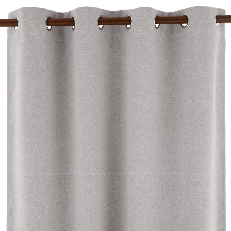 FINN Draperie cu inele metalice, 140x260cm