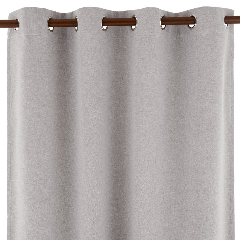 FINN Draperie cu inele metalice, 140x260cm