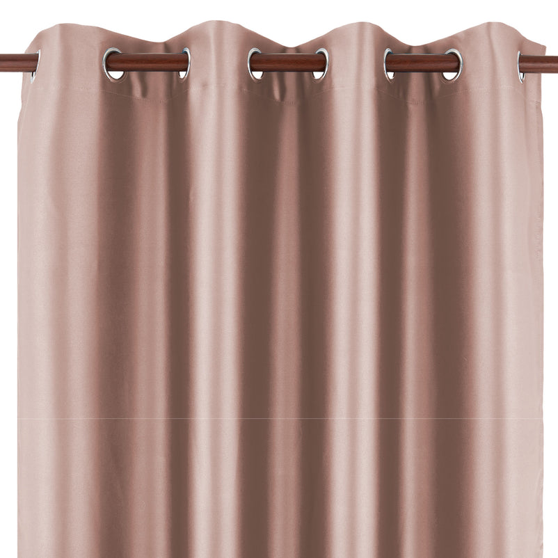 WELLS Draperie cu inele metalice, 140x260cm