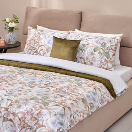 SUNLURIFLOR Set așternut 4 piese, 200x220cm