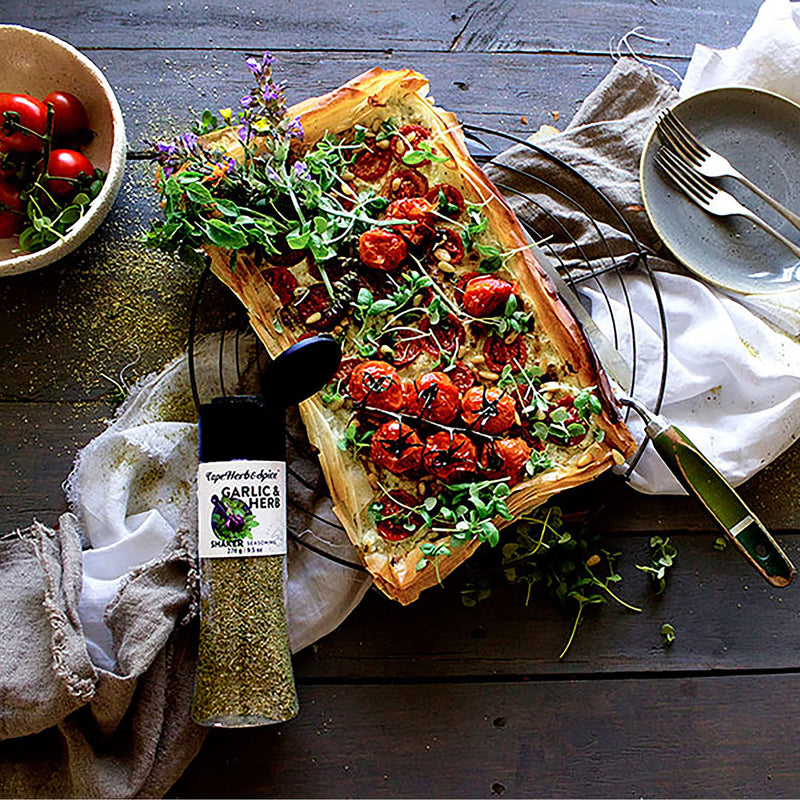 GARLIC & HERB Shaker sare condimentată