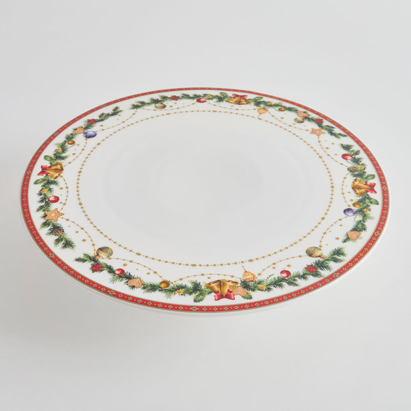 BELLS Platou tort, porțelan, D.32cm