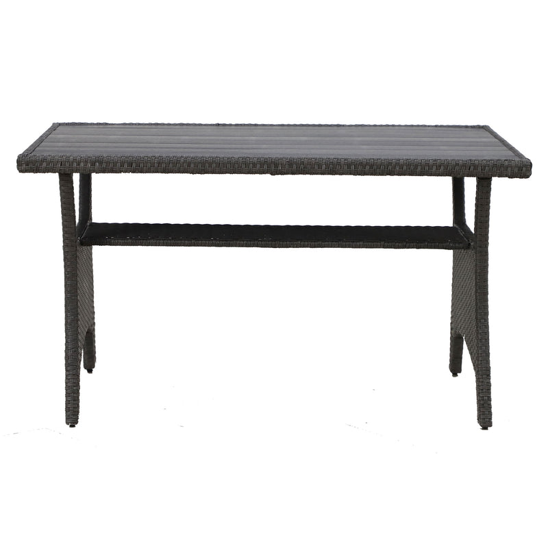 BAXTER Set mobilier terasă/grădină, 2 fotolii, canapea și masă