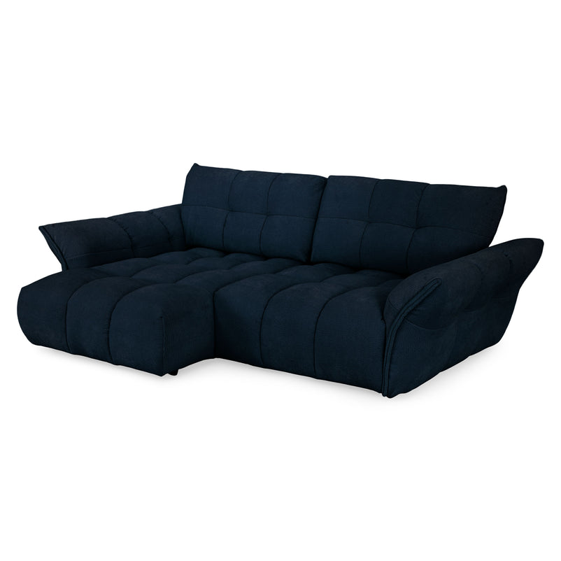 ALEGRA Colțar cu șezlong stânga/dreapta, stofă