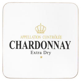 CHARDONNAY Set 6 suporturi pentru pahare
