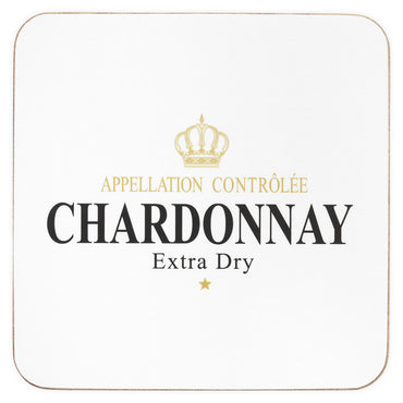 CHARDONNAY Set 6 suporturi pentru pahare