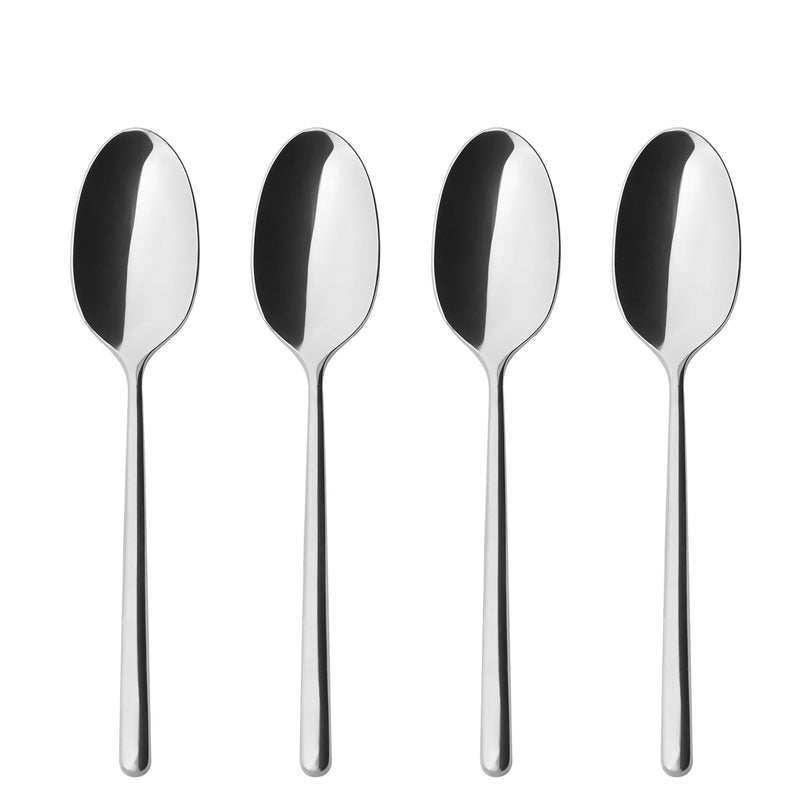 HERMES Set 6 lingurițe pentru cafea, inox
