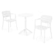 CIRCLE/MARCO Set mobilier terasă/grădină, 2 scaune și masă
