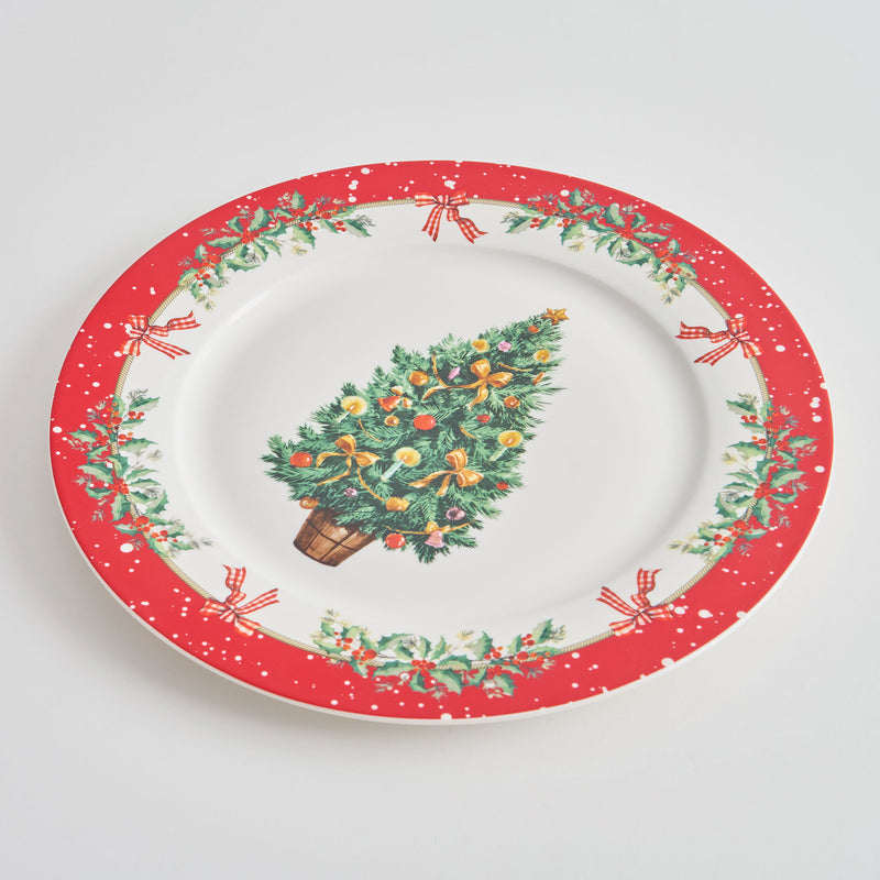 MAGIC CHRISTMAS Farfurie fel principal, porțelan, D.27cm