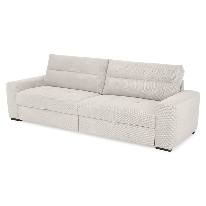 WIDE Canapea extensibilă, 4 locuri, stofă