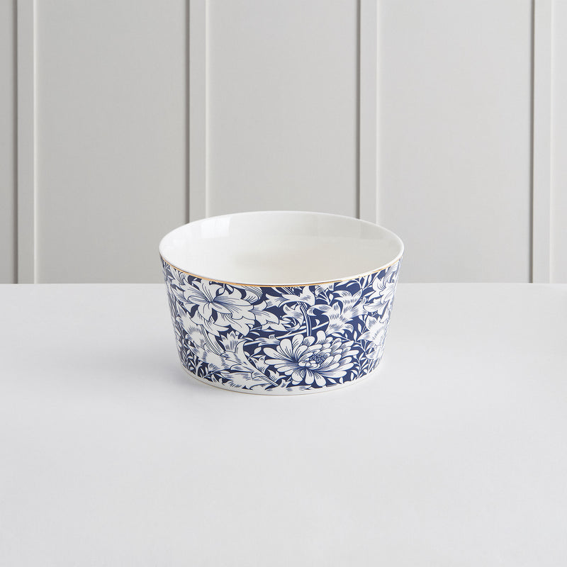 INDIGO Set 4 boluri, porțelan, D.14cm