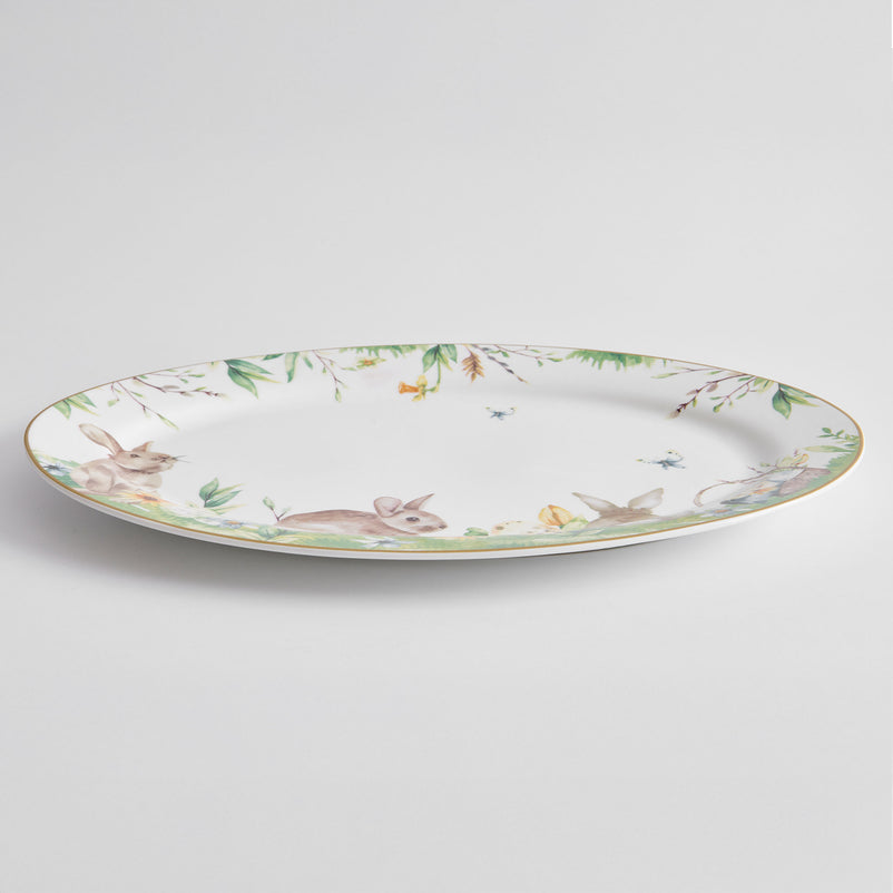 PRIMAVERA Platou servire, porțelan, L.40cm