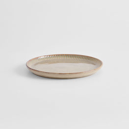 STRIPE Farfurie aperitiv, ceramică, D.22cm