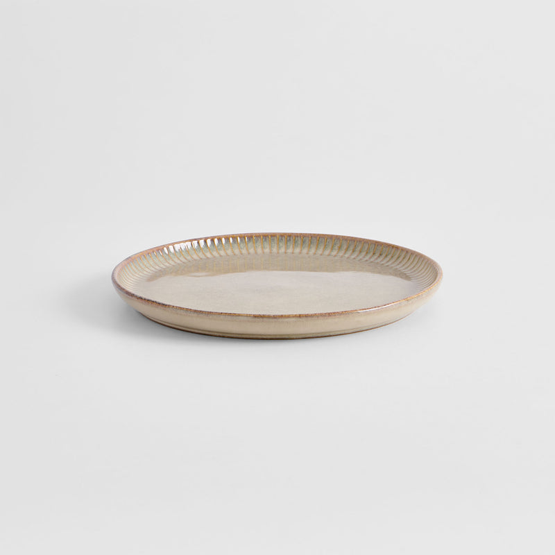 STRIPE Farfurie aperitiv, ceramică, D.22cm