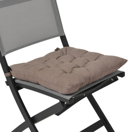 BASIC TAUPE Pernă scaun, 46x46cm