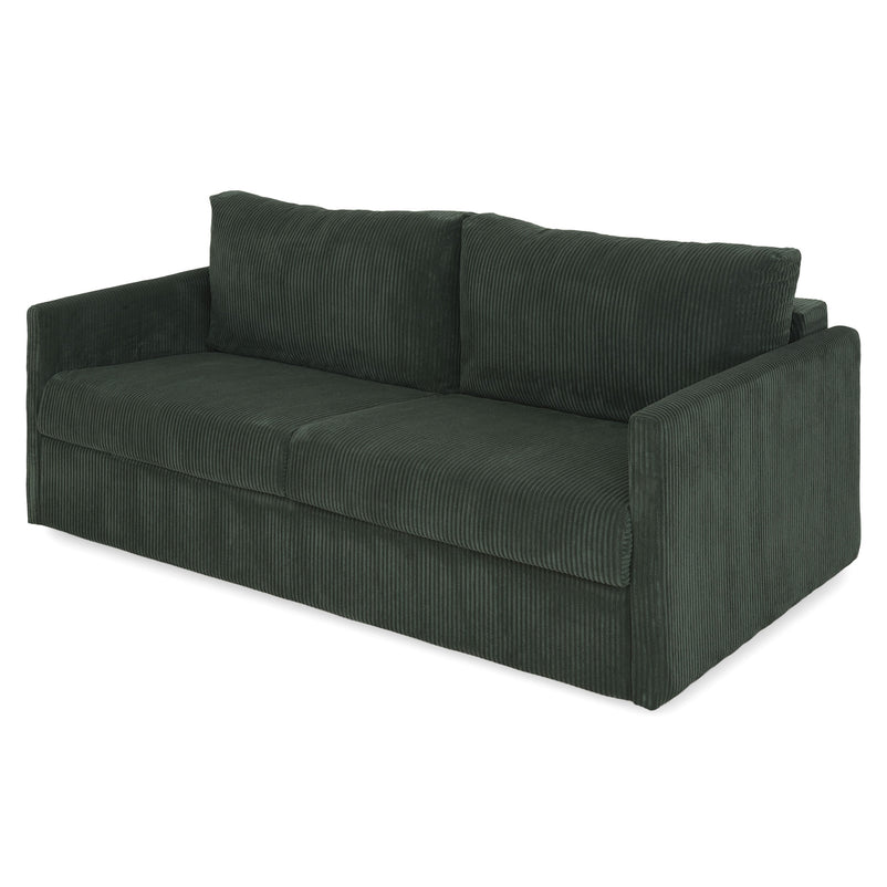 HALVER Canapea extensibilă, 3 locuri, stofă