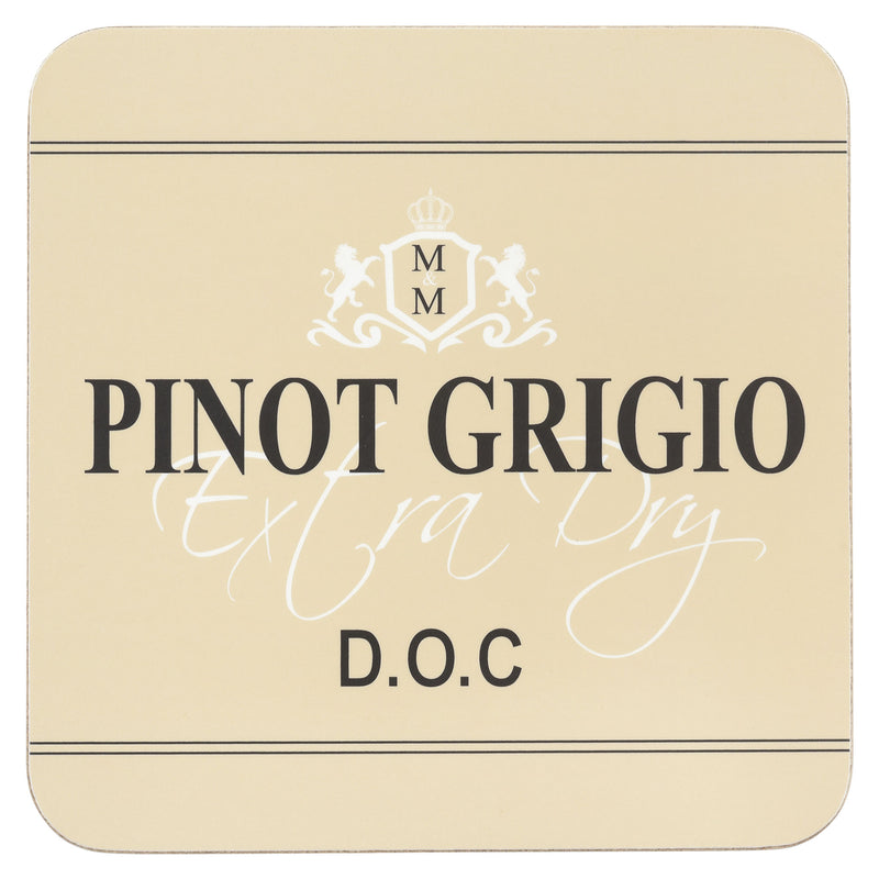 PINOT GRIGIO Set 6 suporturi pentru pahare