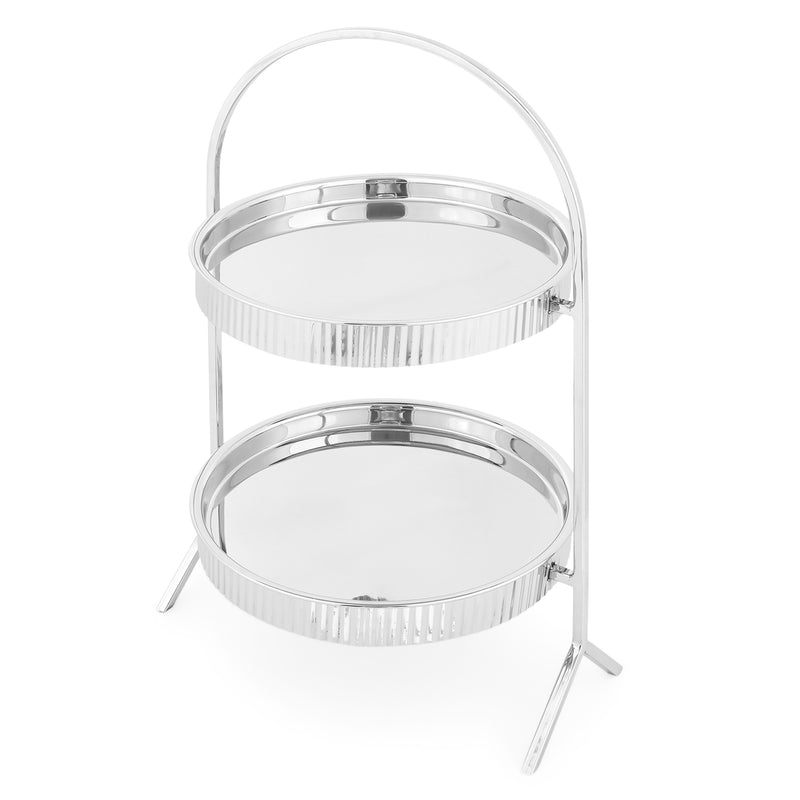 MORAN Platou supraetajat, inox, H.33cm
