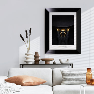 GOLDEN LIPS Tablou