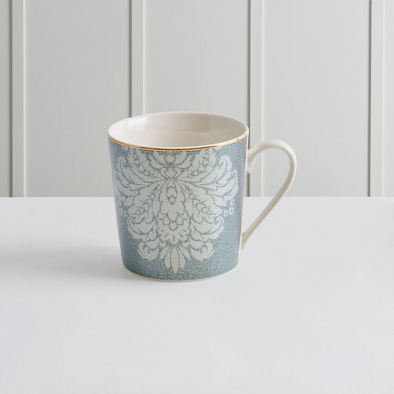 DAMASK Set 2 căni, porțelan, 360ml