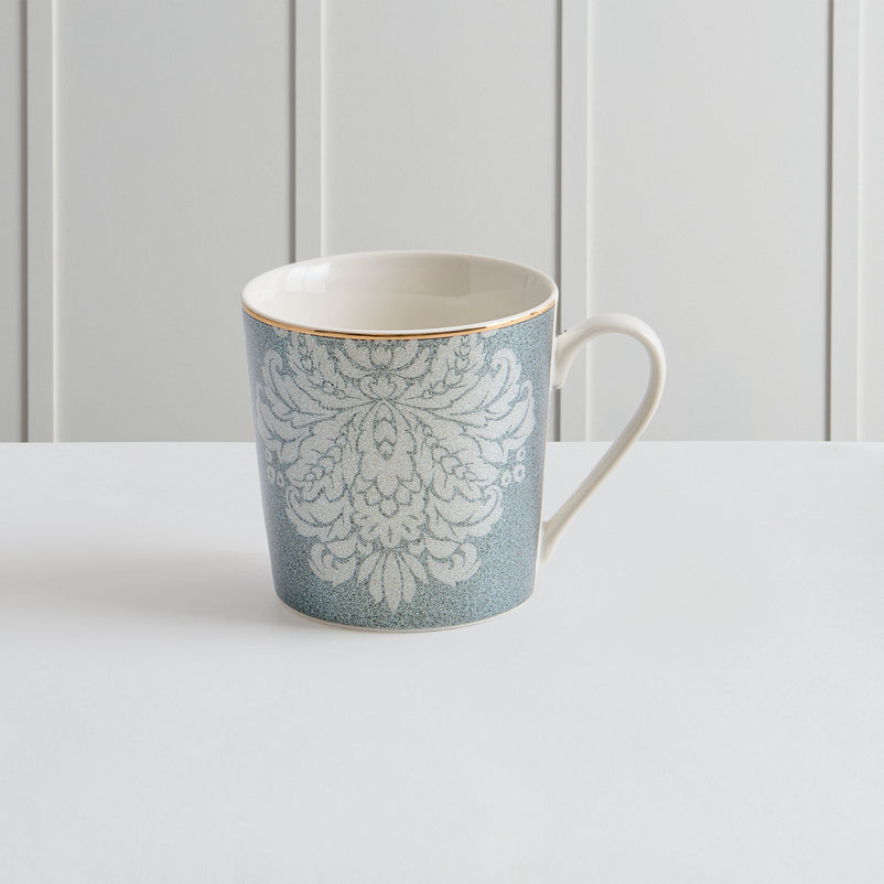 DAMASK Set 2 căni, porțelan, 360ml