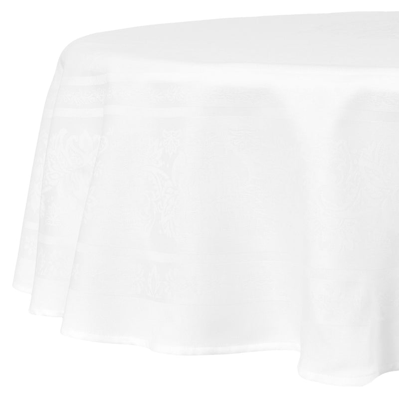 WHITE SNOW Față de masă, D.180cm