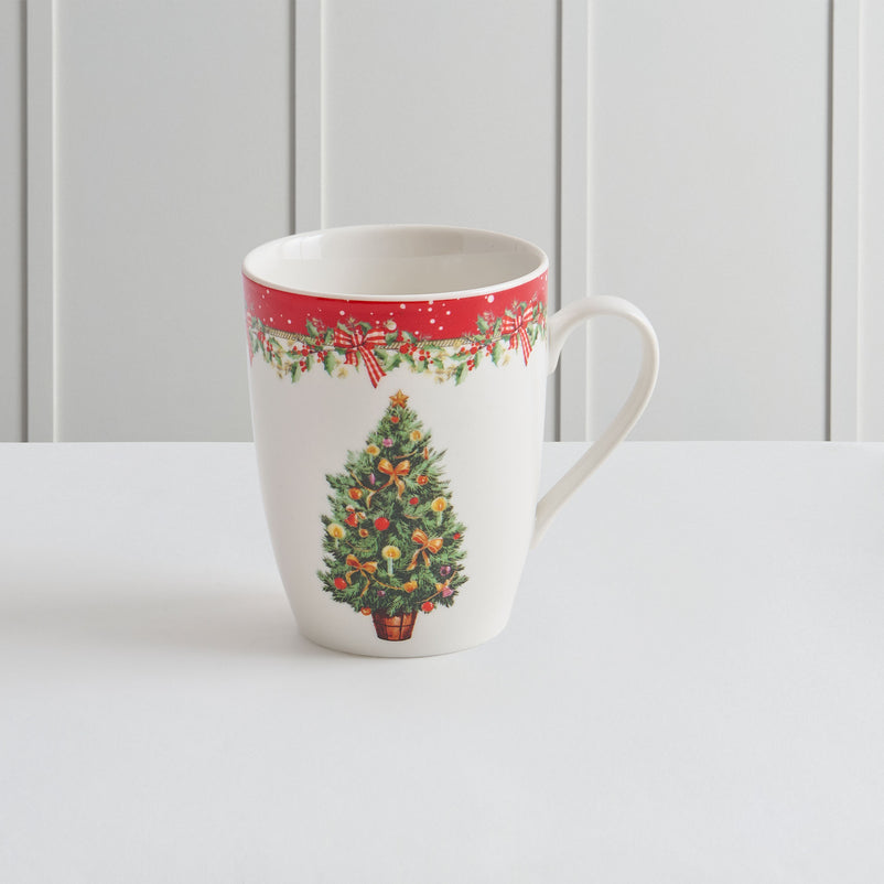 MAGIC CHRISTMAS Set 2 căni, porțelan, 360ml