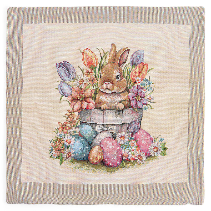 BUNNY MEADOW Pernă decorativă, 45x45cm