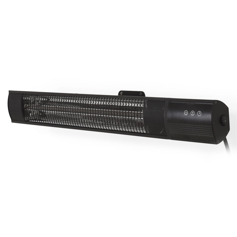 LUIS Încălzitor electric de terasă cu infraroșu, 1500 W, Carbon Rose Golden Tube