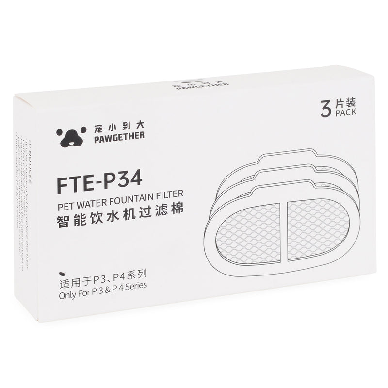 PAWGETHER P3 - P4 Set 3 bucati filtru