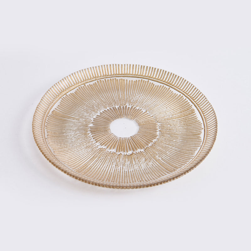 SOLEIL Farfurie aperitiv, sticlă, D.21cm