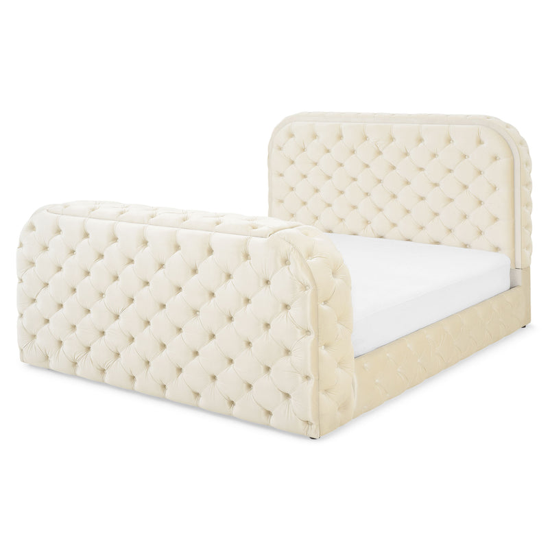 CLERMONT Pat tapițat, șemineu, spațiu TV, LED, somieră incluse