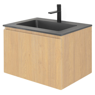 BRUNO Set mobilier baie, mască lavoar și lavoar