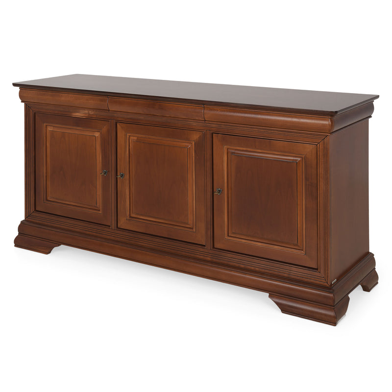 LOUIS PHILIPPE Bufet 3 uși, 3 sertare