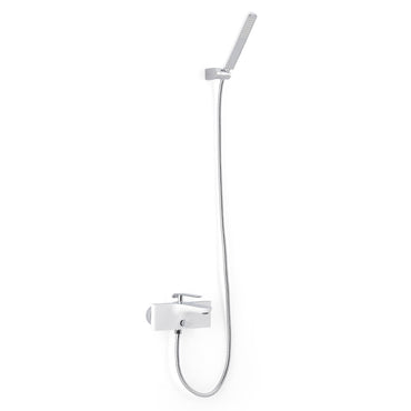 EVA Set baterie cada, cromat/alb - Articol resigilat