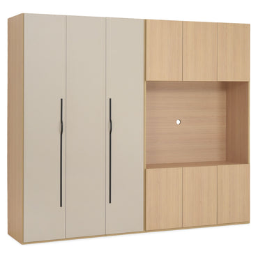 COMPACT Dressing 9 uși, spațiu TV