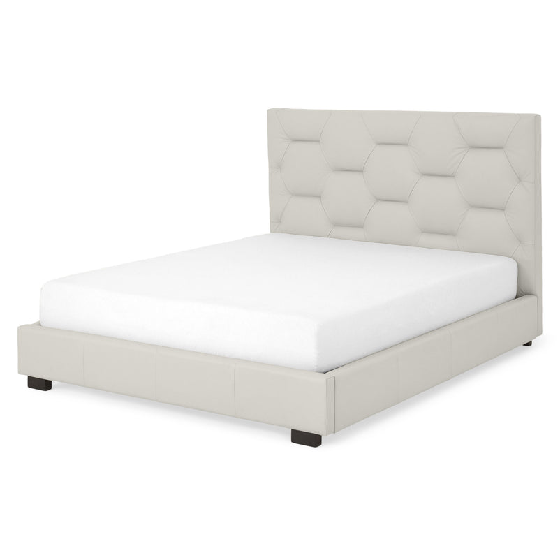 KAITLIN Pat tapițat, 160x200cm, somieră și ladă depozitare incluse