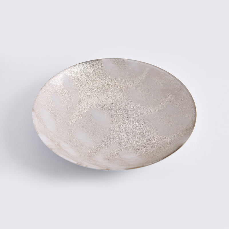 SAHARA Platou, sticlă, D.32cm