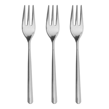 SUPRA Set 3 furculițe desert, inox