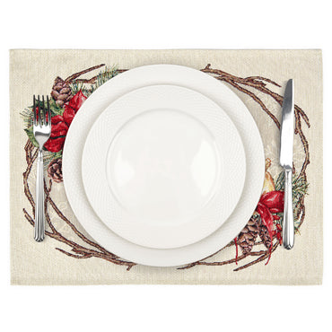 NOEL Set 4 suporturi farfurie