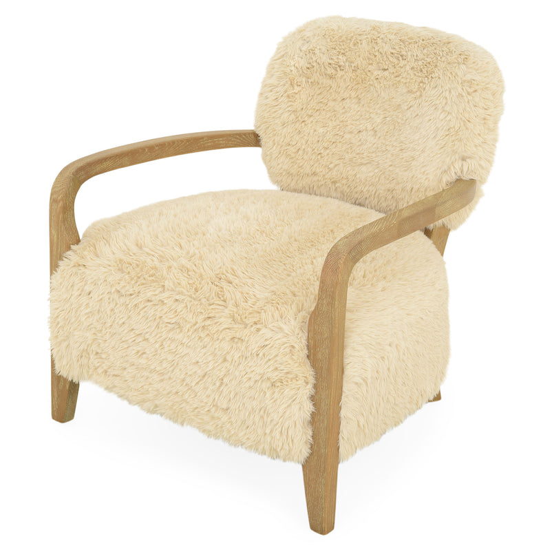 CERVINIA Fotoliu, imitație blană