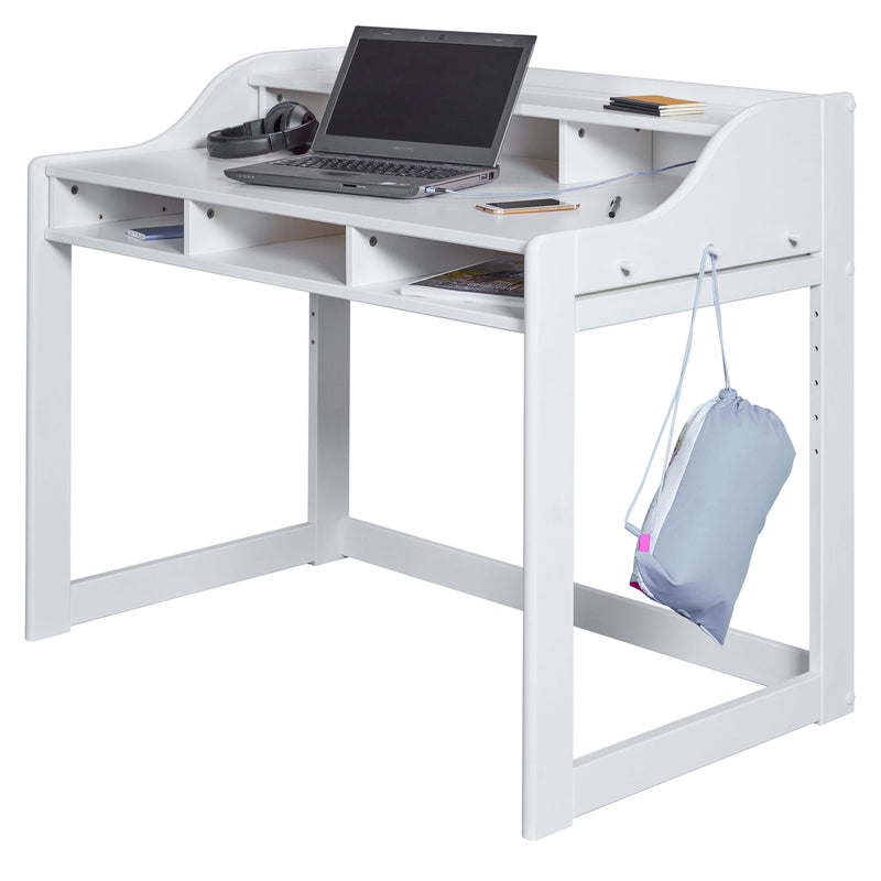 WOODY Birou copii, înălțime reglabilă