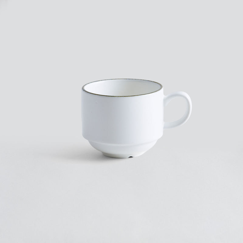SIENA Set ceșcuță și farfurioară, porțelan, 210ml