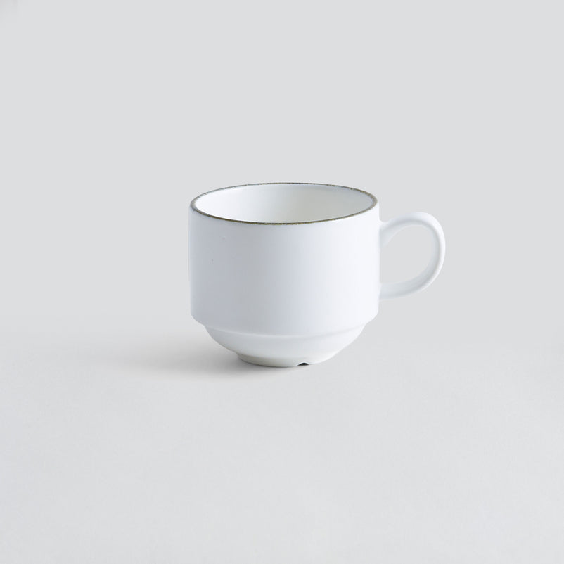 SIENA Set ceșcuță și farfurioară, porțelan, 210ml